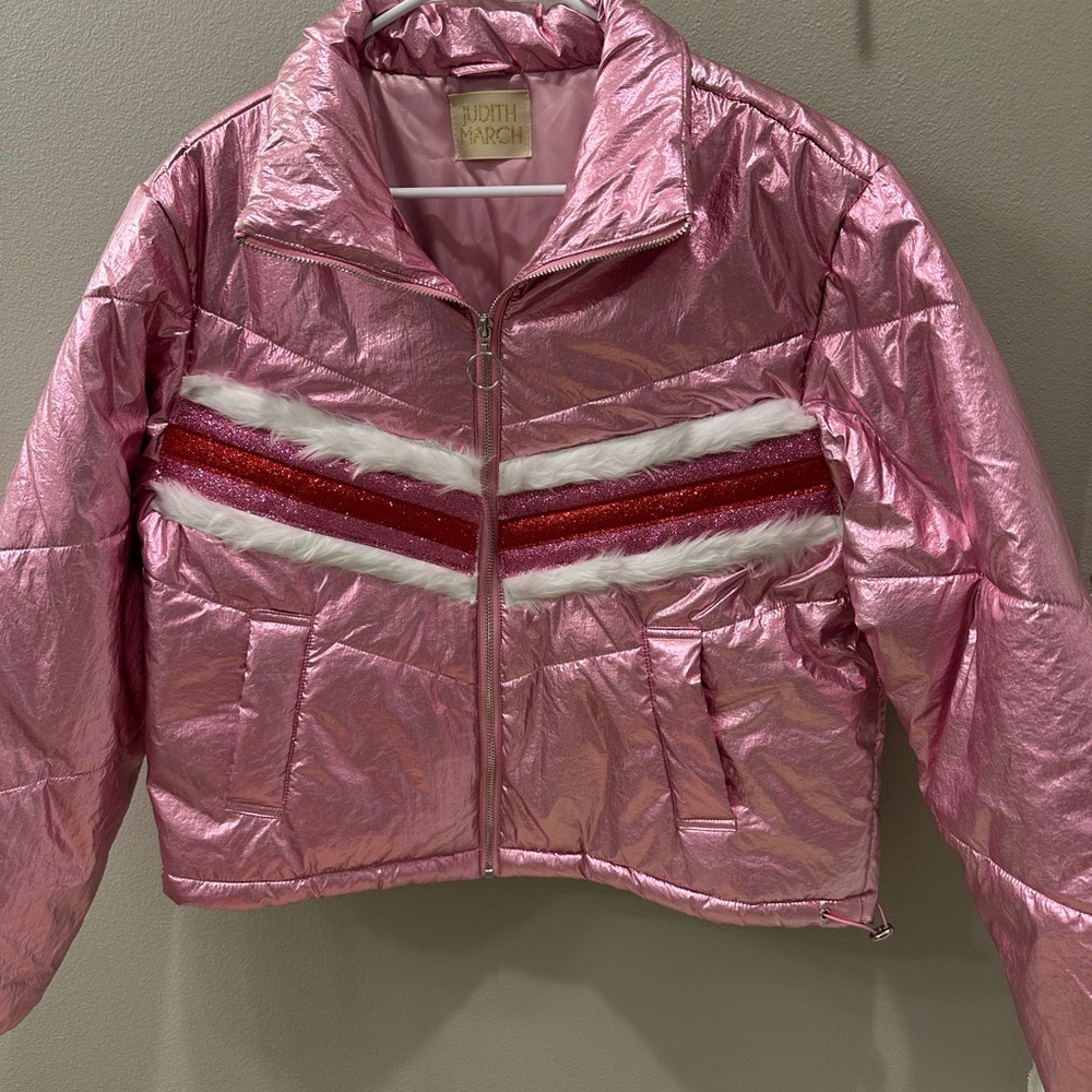 Judith March Puffer Cropped Coat